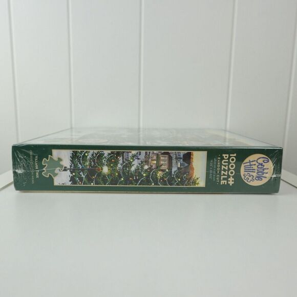 Cobble Hill Puzzle 1000 Pieces Christmas Town Sealed - Picture 6 of 6
